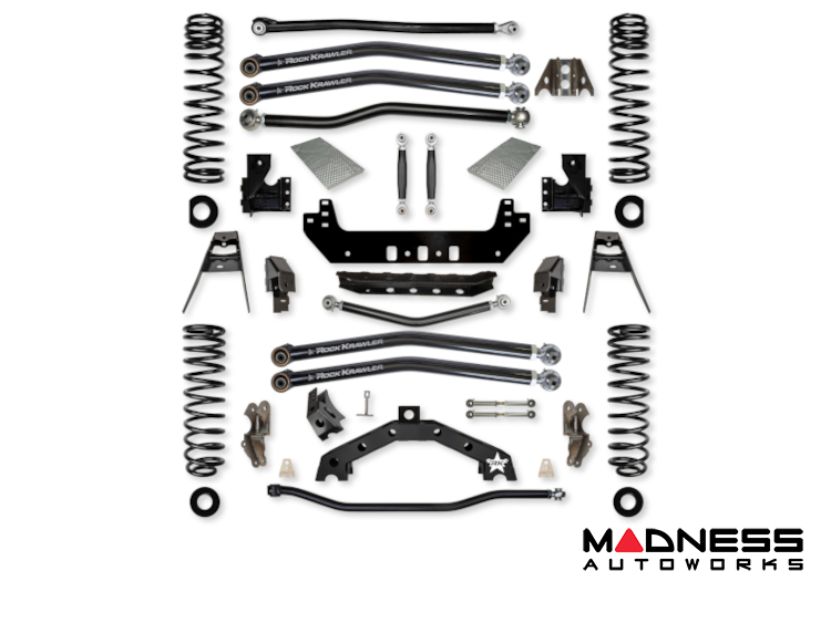 Jeep Wrangler JL Lift Kit - Rock Krawler - X Factor X2 (No Limits) - 2018+